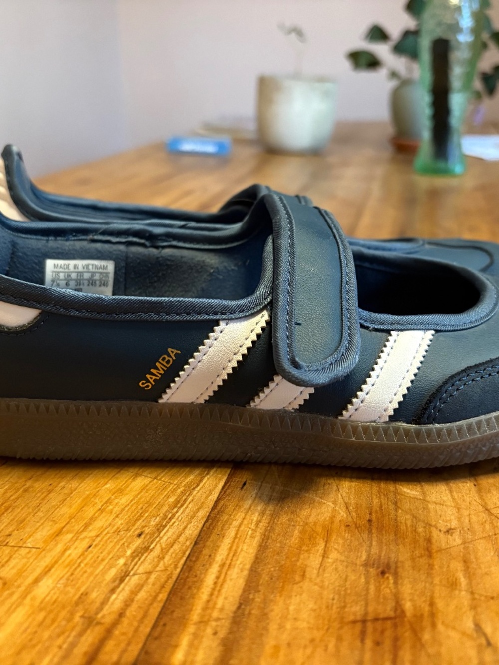 Adidas Samba Jane in Navy Blue